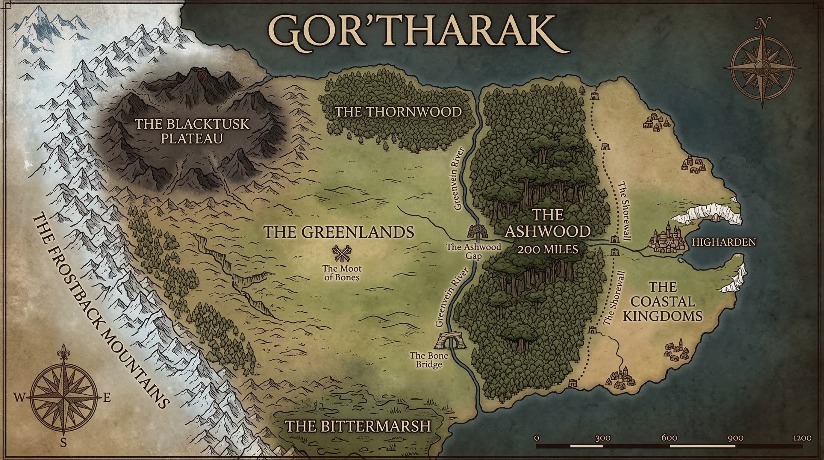 Map of Gor'tharak